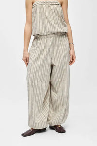 Object Belem Birch Stripe Harem Balloon Trousers - The Mercantile London