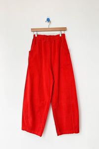 Le Bon Shoppe Arc Corduroy Flame Red Pants