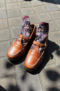 Des Petits Hauts Octavia Floral Jacquard Socks
