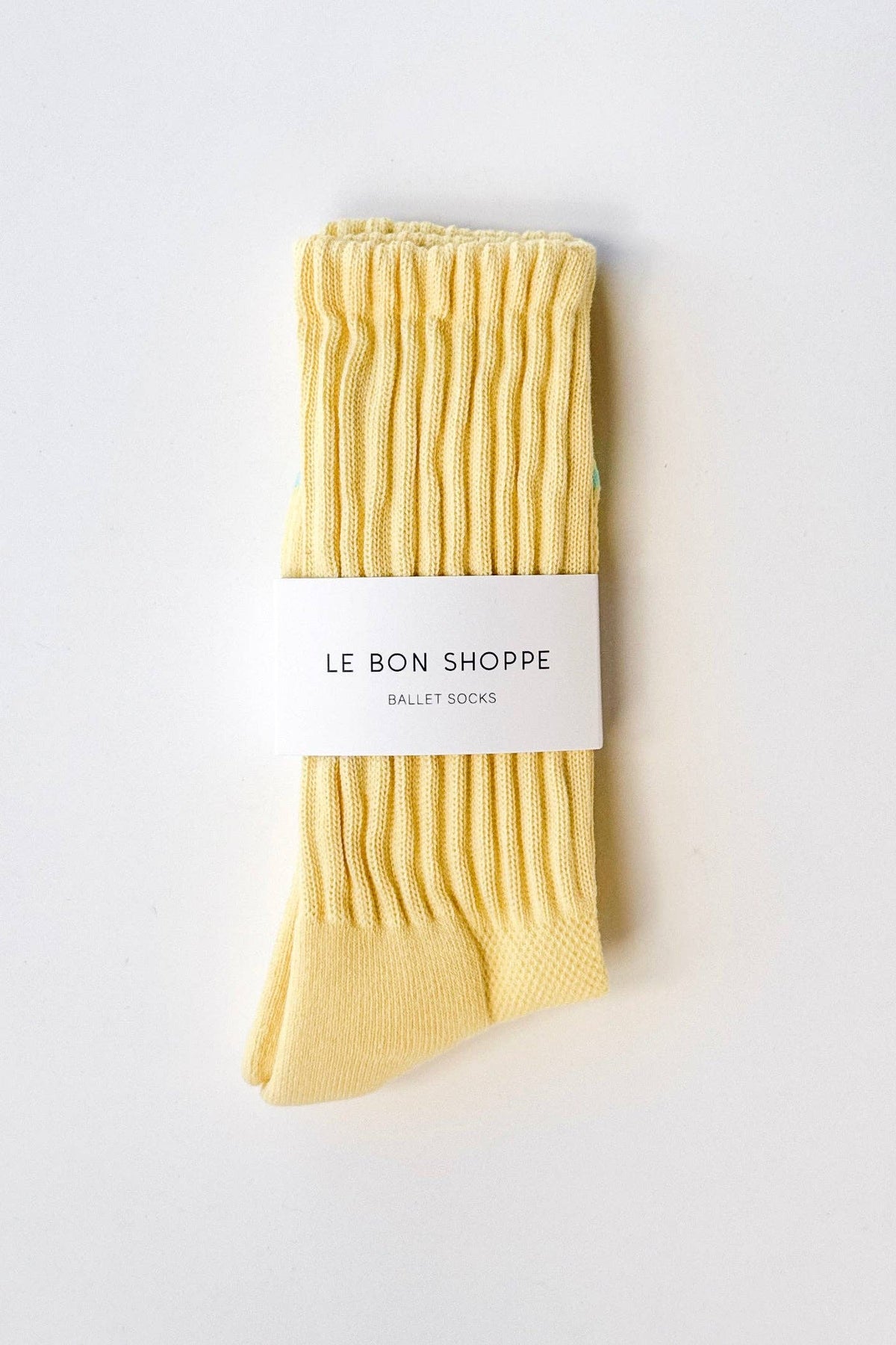 Le Bon Shoppe Ballet Pale Yellow Socks - The Mercantile London