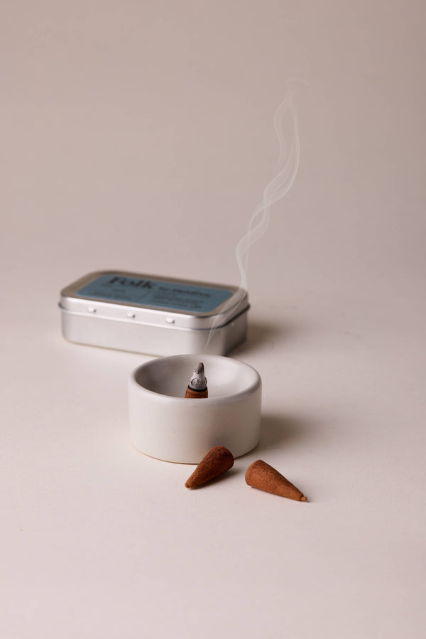 SS25 FieldDay Rain Folk Incense Cones Tin - The Mercantile London