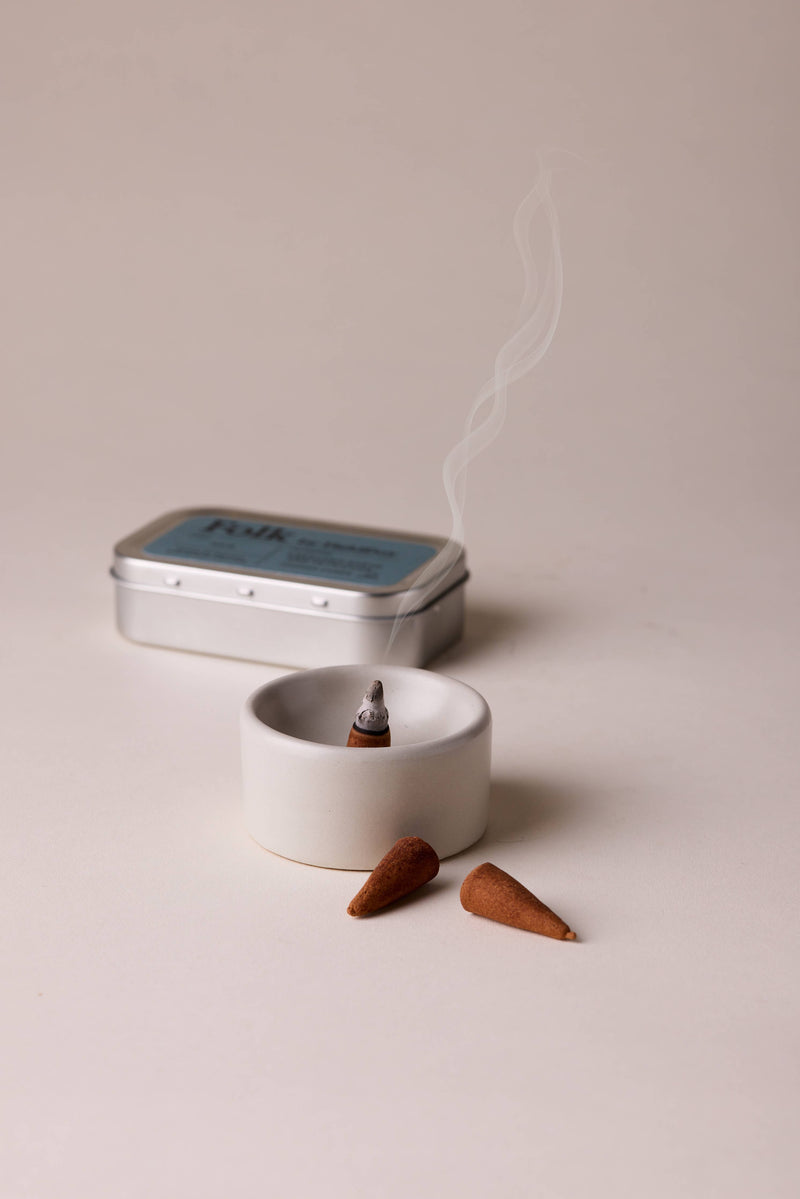 SS25 FieldDay Rain Folk Incense Cones Tin - The Mercantile London