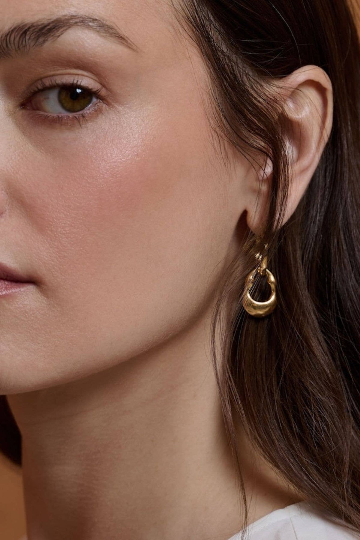 Neve Hoops: Yellow Gold - The Mercantile London
