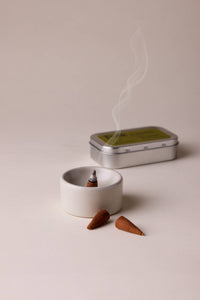 FieldDay Kin Folk Tin of Incense Cones - The Mercantile London