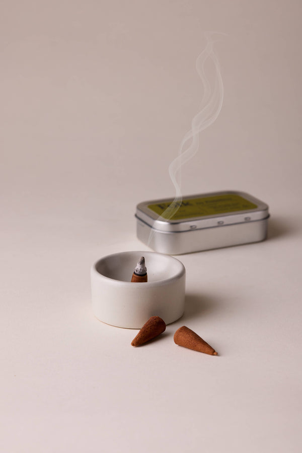 FieldDay Kin Folk Tin of Incense Cones - The Mercantile London