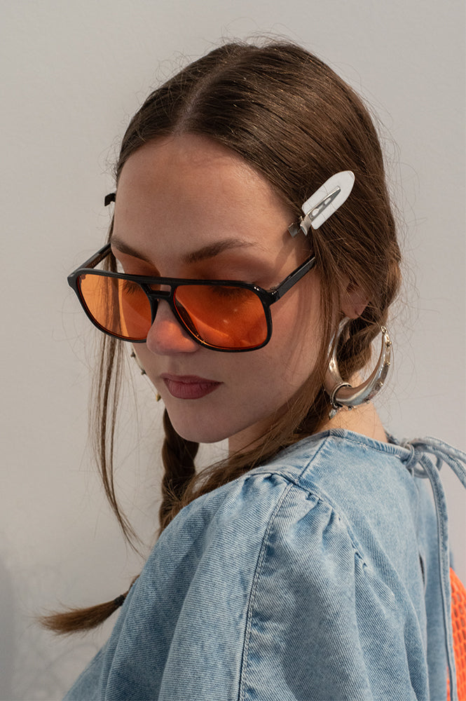 Eco Shades Lai Orange Sunglasses - The Mercantile London