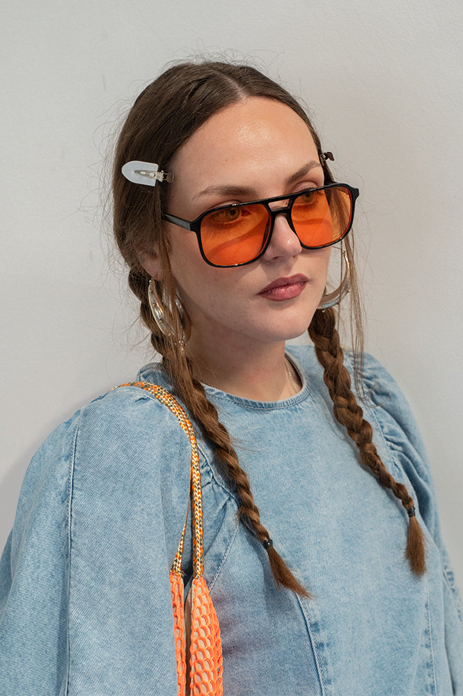Eco Shades Lai Orange Sunglasses - The Mercantile London
