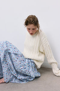 The New Society Cloe Floral Skirt - The Mercantile London