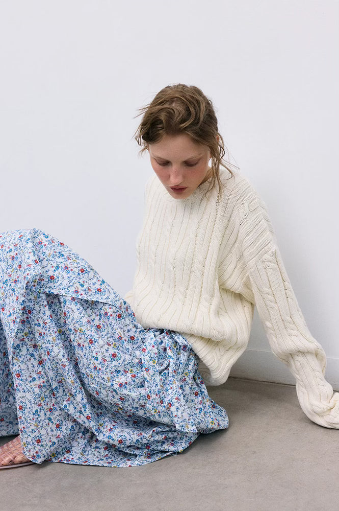 The New Society Cloe Floral Skirt - The Mercantile London