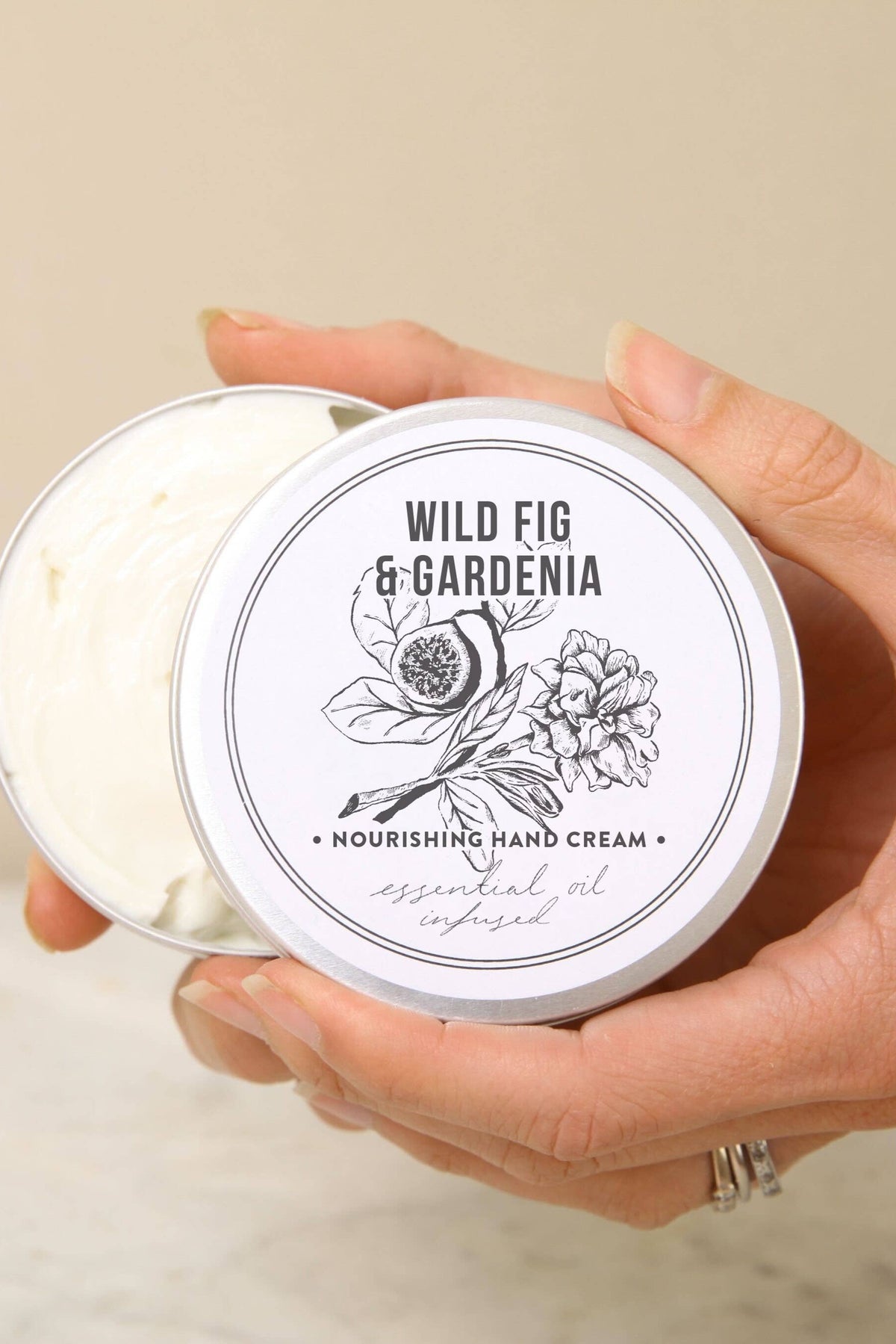 Norfolk Natural Living 100ml Wild Fig & Gardenia Hand Cream - The Mercantile London