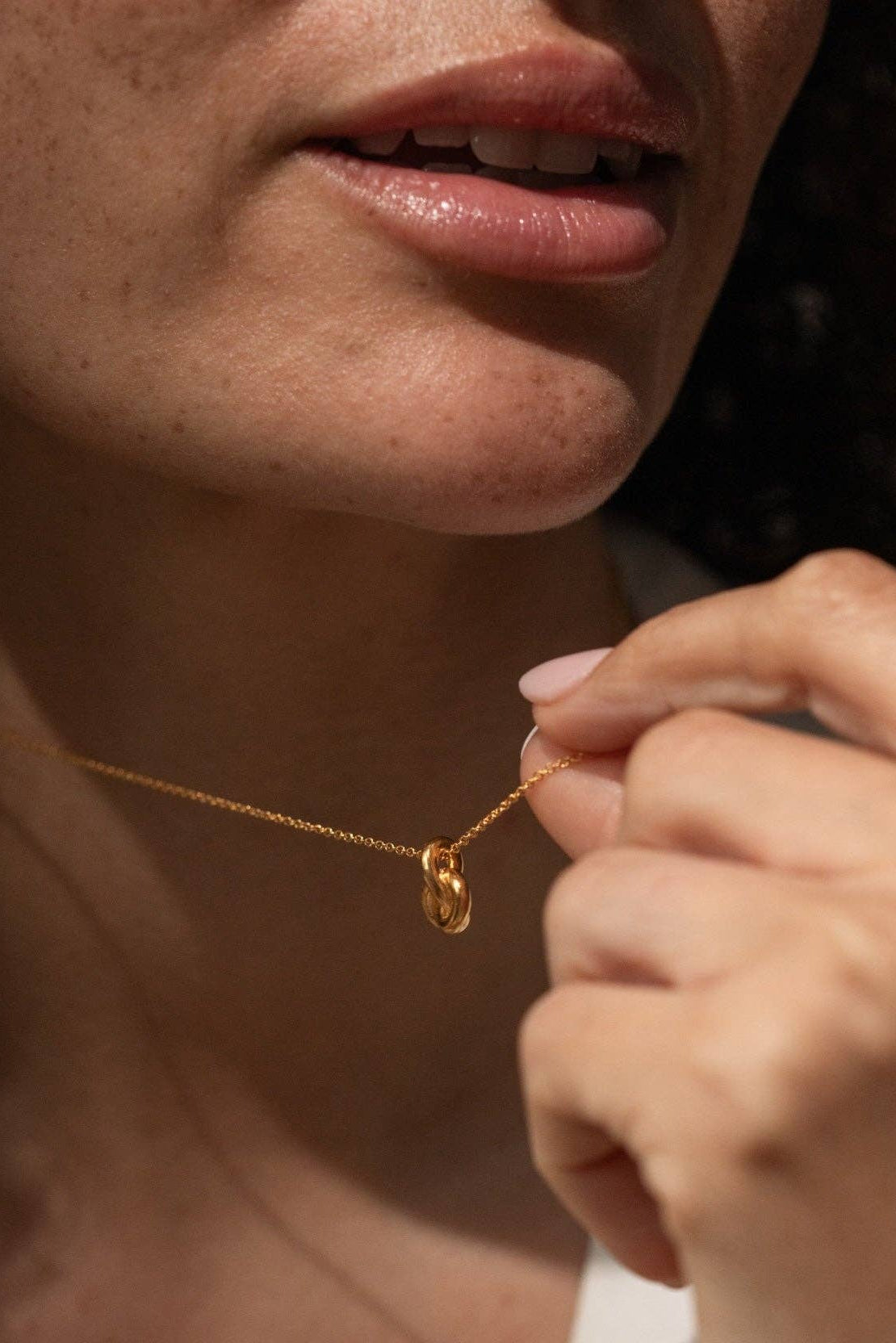 Gold Knot Necklace - The Mercantile London