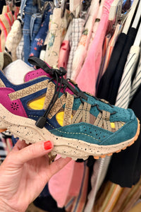 Flower Mountain Kazana Fall Uni Dark Green, Brown, Zucca Trainers
