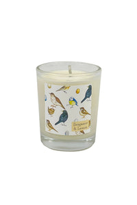 British Birds Illustrated Scented Votive Candle
