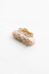 Tiepology Eco Cloud Blush Sage Claw Clip