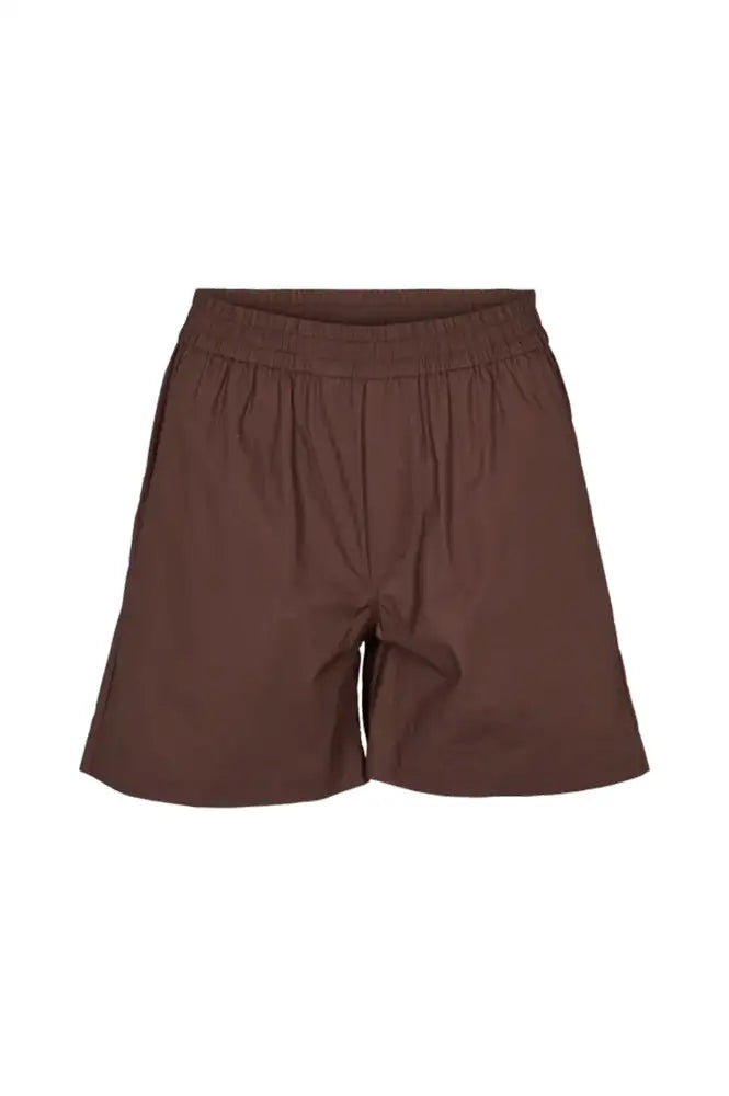 Basic Apparel Silje Chicory Coffee Shorts - The Mercantile London