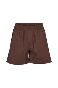 Basic Apparel Silje Chicory Coffee Shorts - The Mercantile London