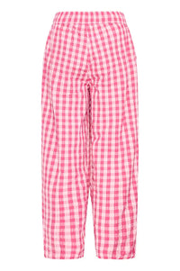ICHI Felica Pink Berry Trousers - The Mercantile London