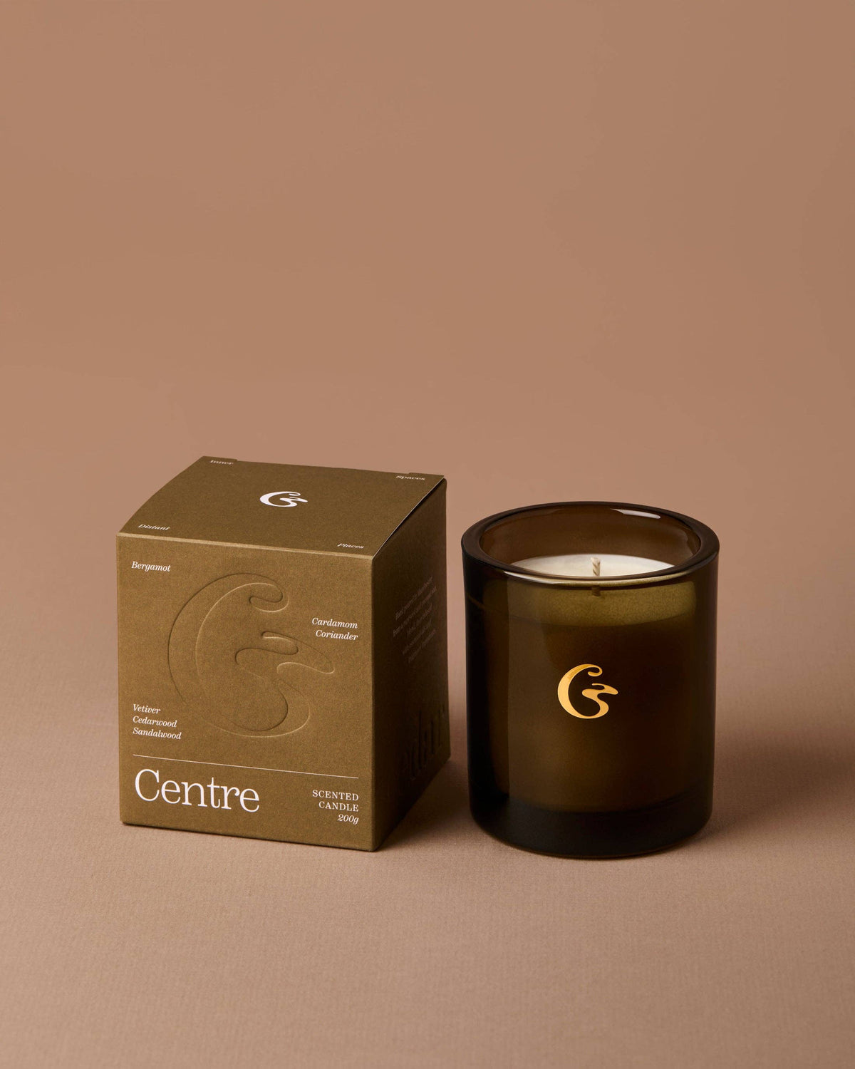 Cedar Centre Large Candle