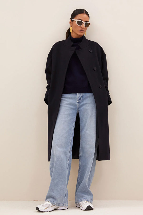 By-Bar Macy Midnight Coat - The Mercantile London