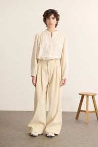 Garance Ketty Ecru Broderie Anglaise Blouse