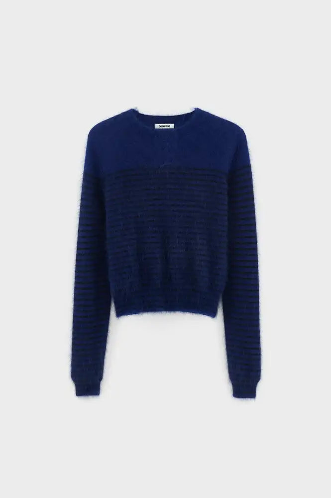 Bellerose Datir Worker Blue Stripe Jumper