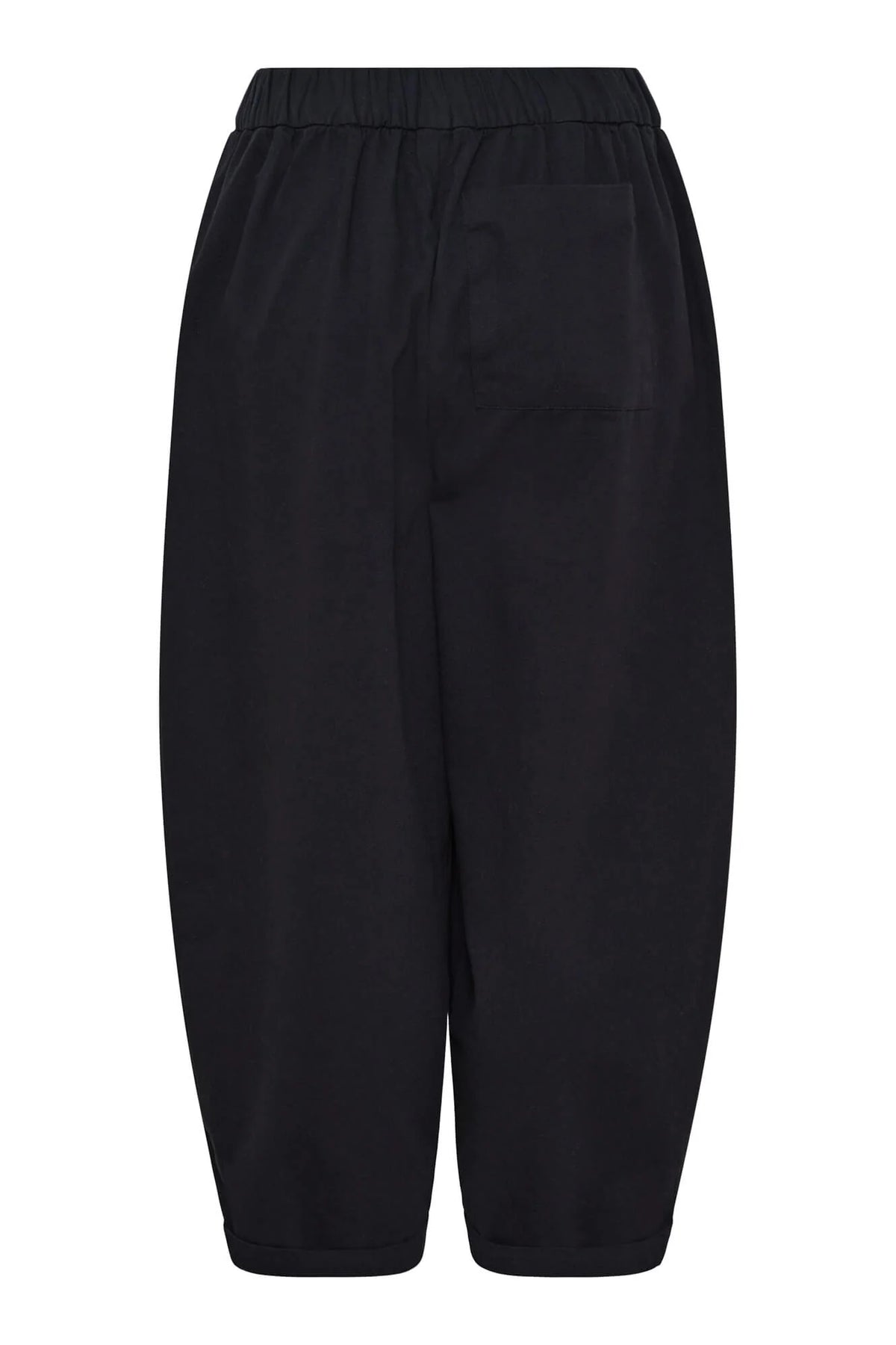 Anne Mi Flora Black Barrel Trouser