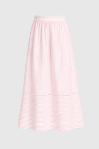 An'ge Ralyta Coral Striped Skirt - The Mercantile London