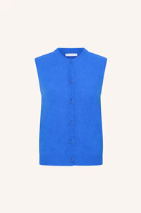 By-Bar Meya Spencer Electric Blue Knitted Vest