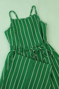 L.F. Markey Tomasin Grass Stripe Overalls - The Mercantile London