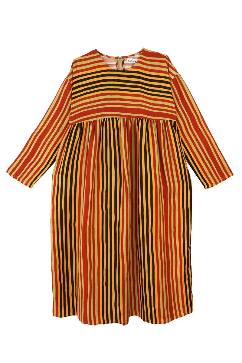 L.F. Markey Alder Painters Stripe Dress