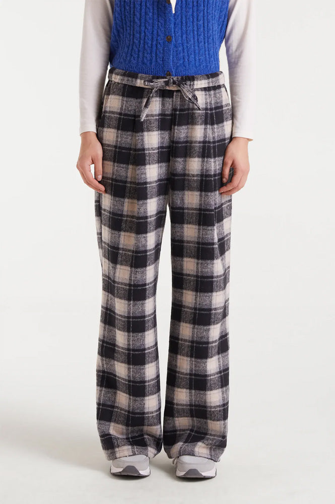 Compania Fantastica Black Check Trousers - The Mercantile London