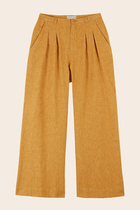 Emile Et Ida Daim Mustard Trousers - The Mercantile London