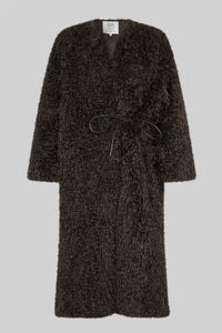 Second Female Ophie Delicioso Chocolate Coat - The Mercantile London