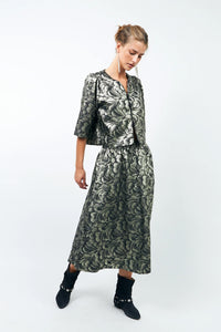 Lolly's Laundry Catalina Silver Maxi Skirt - The Mercantile London