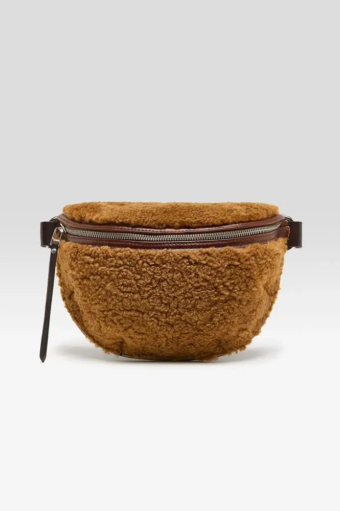 Bellerose Rosie Teddy Pecan Sling Bag