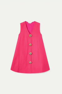 Compania Fantastica Fuchsia Bead Detail Dress - The Mercantile London