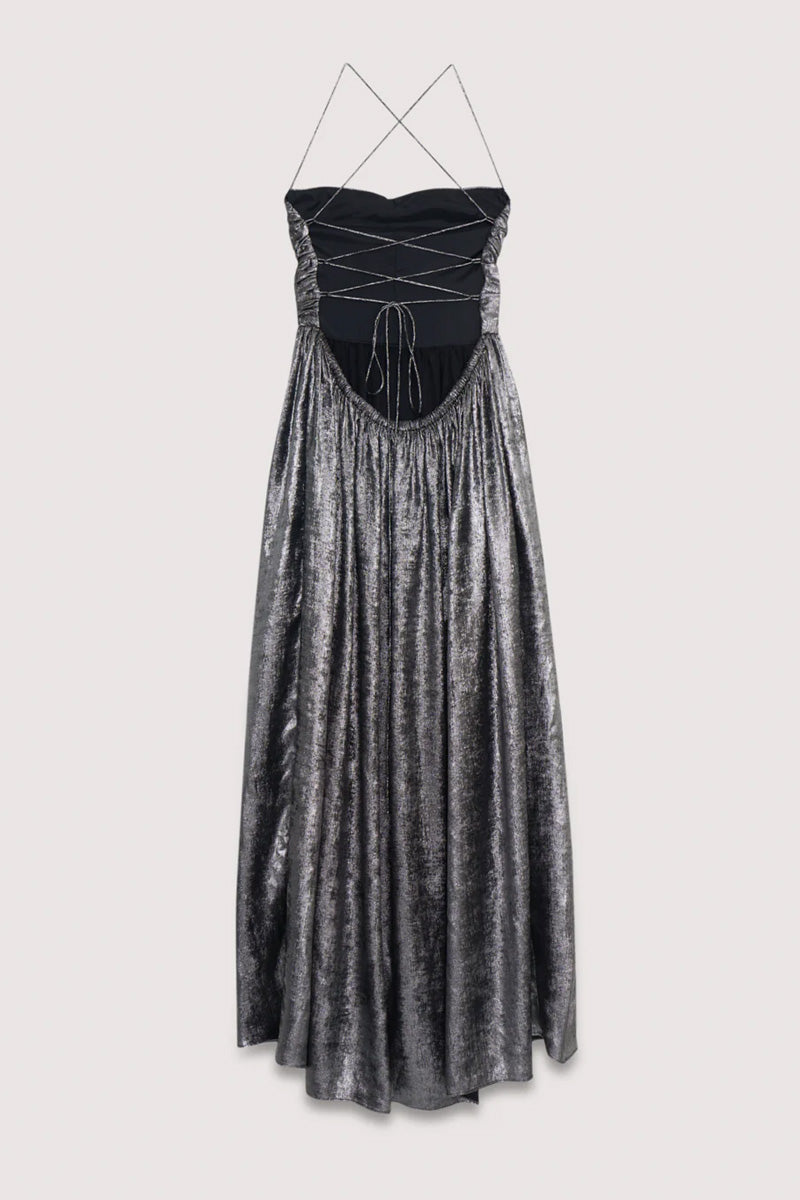 The New Society Uxia Metallic Dress - The Mercantile London