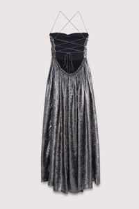 The New Society Uxia Metallic Dress - The Mercantile London