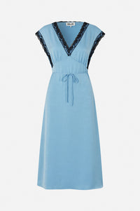 Baum Und Pferdgarten Andra Dusk Blue Dress - The Mercantile London