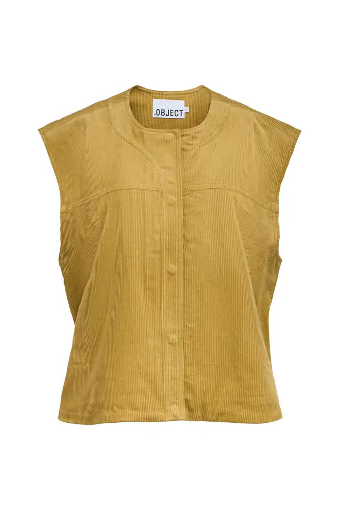 Object Pella Fennel Seed Sleeveless Jacket