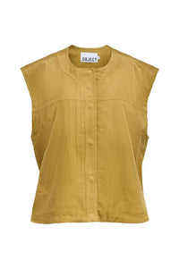 Object Pella Fennel Seed Sleeveless Jacket