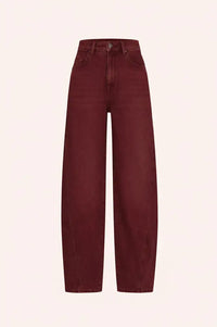 By-Bar Begum Wine Jeans