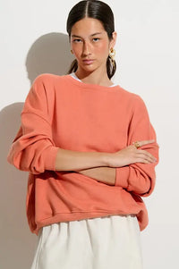 Sessùn Chebbi Guava Oversized Sweatshirt