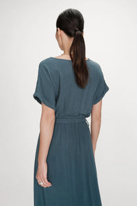 Grace & Mila Pollen Emerald Wrap Dress - The Mercantile London