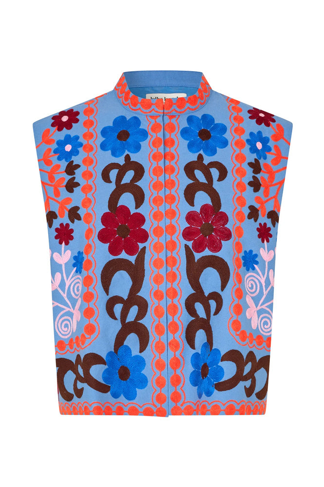 Lolly's Laundry Bini Bohemian Embroidered Vest