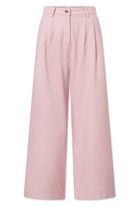 Nué Notes Russell Blush Melange Trousers - The Mercantile London