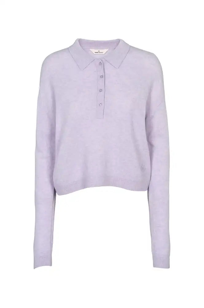 Basic Apparel Violet Tulip Knitted Polo