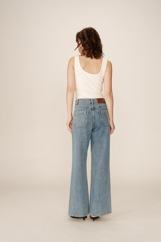 Grace & Mila June Light Blue Jeans - The Mercantile London
