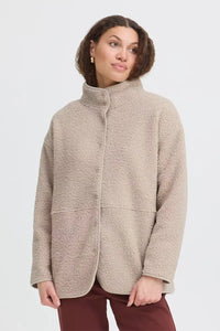 Fransa Gwynne String Sherpa Jacket