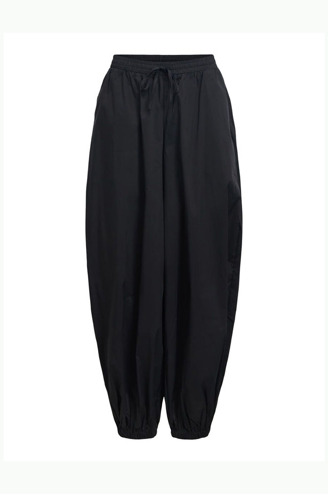 Object Paige Black Harem Trousers